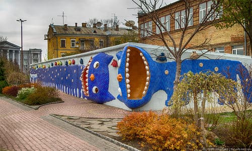 Пейзажна алея Київ. Що цікавого подивитись, адреса, фото.