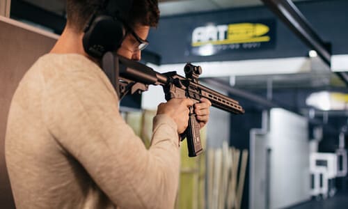 Вогнепальний Тир у Києві, Лівий берег