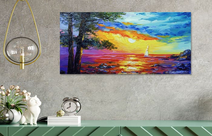 Где продаются в столице готовые картины современного искусства?