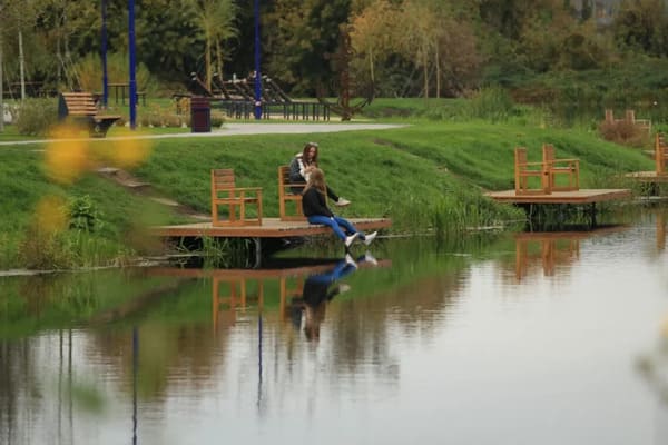 Набережна річки Ірпінь